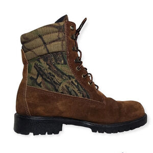 Coleman Camo Thinsulate Boots Oil Resistant Steel Toe Men's 8.5M